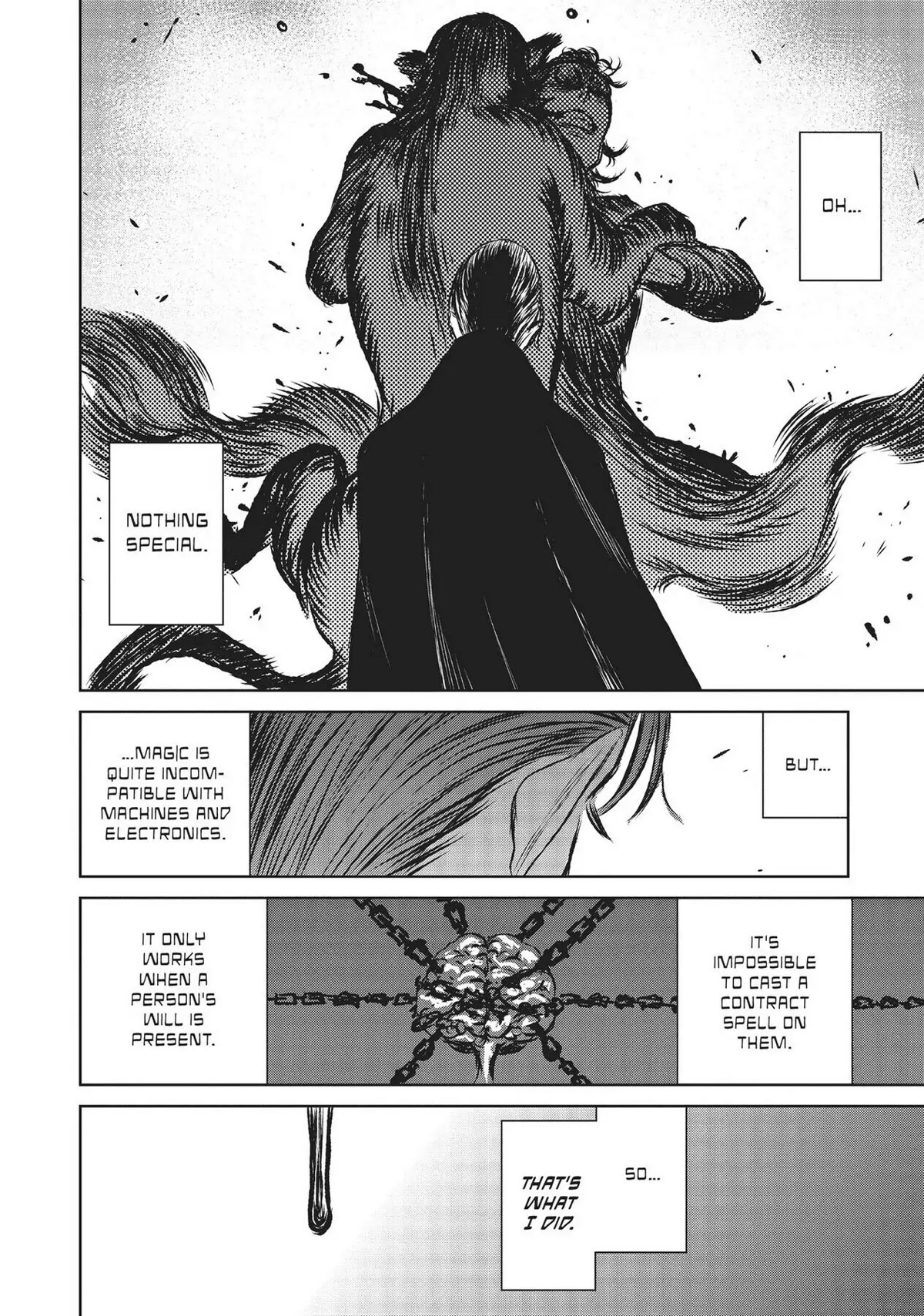Majo to Yajuu (Satake Kousuke) Chapter 36 page 32 - Chapter 36: Four Levels Below - Act 09