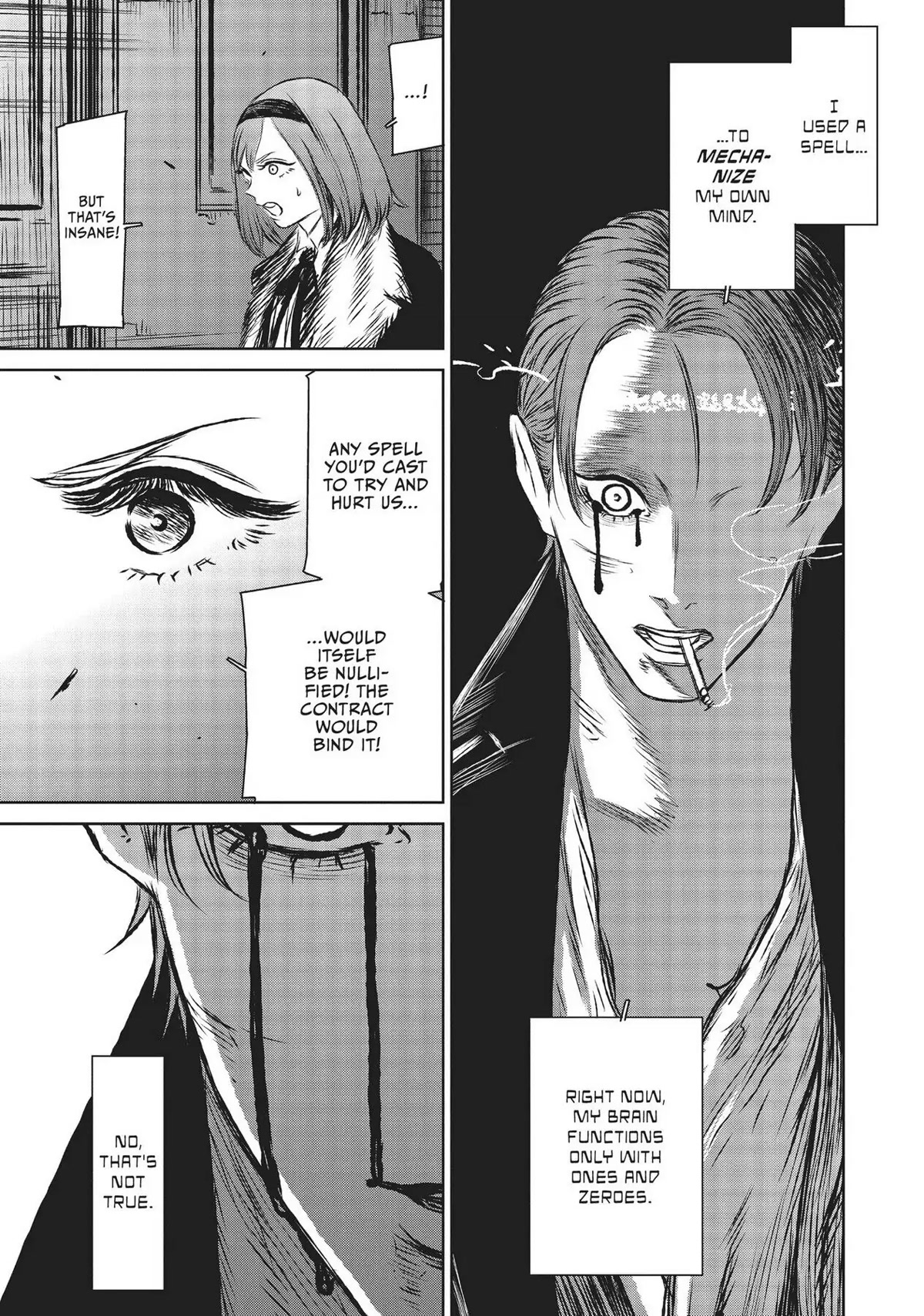 Majo to Yajuu (Satake Kousuke) Chapter 36 page 33 - Chapter 36: Four Levels Below - Act 09