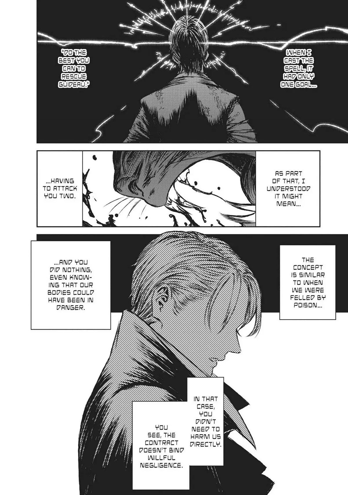 Majo to Yajuu (Satake Kousuke) Chapter 36 page 34 - Chapter 36: Four Levels Below - Act 09