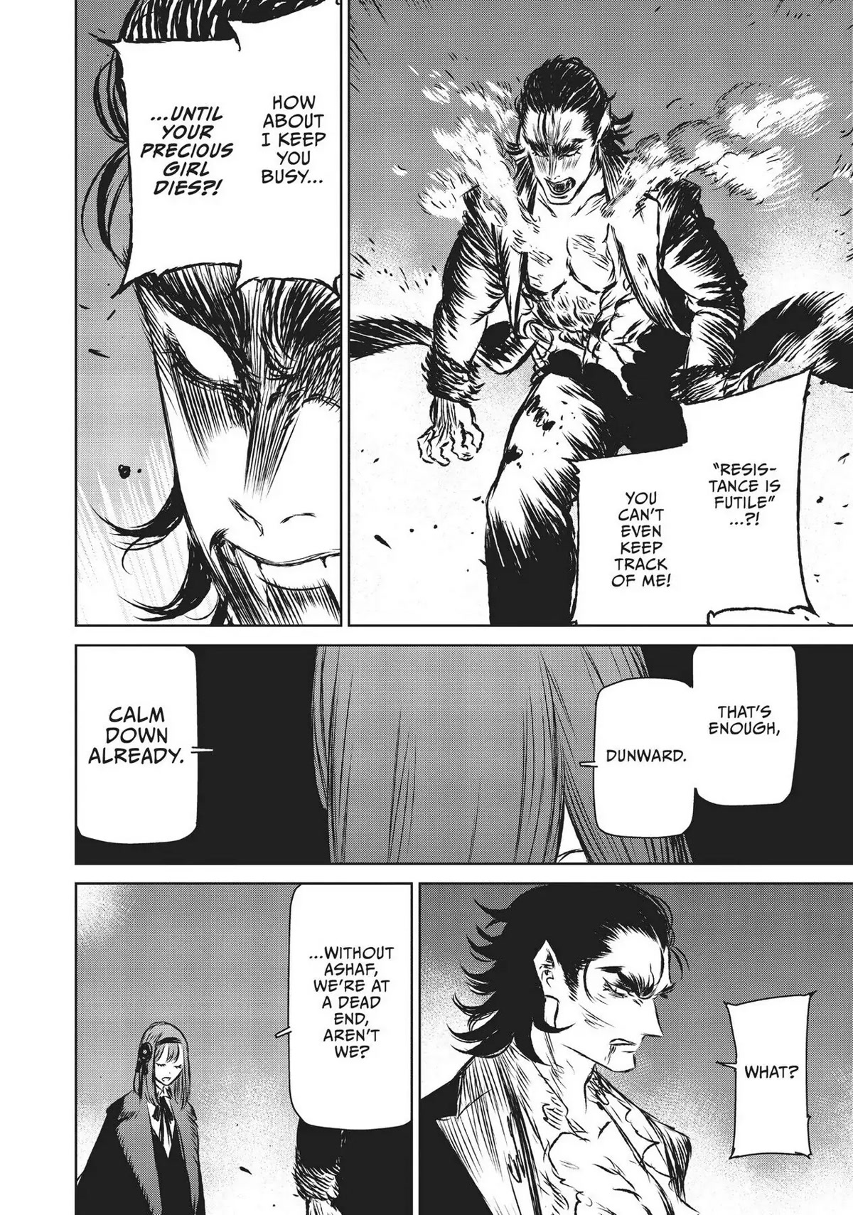 Majo to Yajuu (Satake Kousuke) Chapter 36 page 36 - Chapter 36: Four Levels Below - Act 09