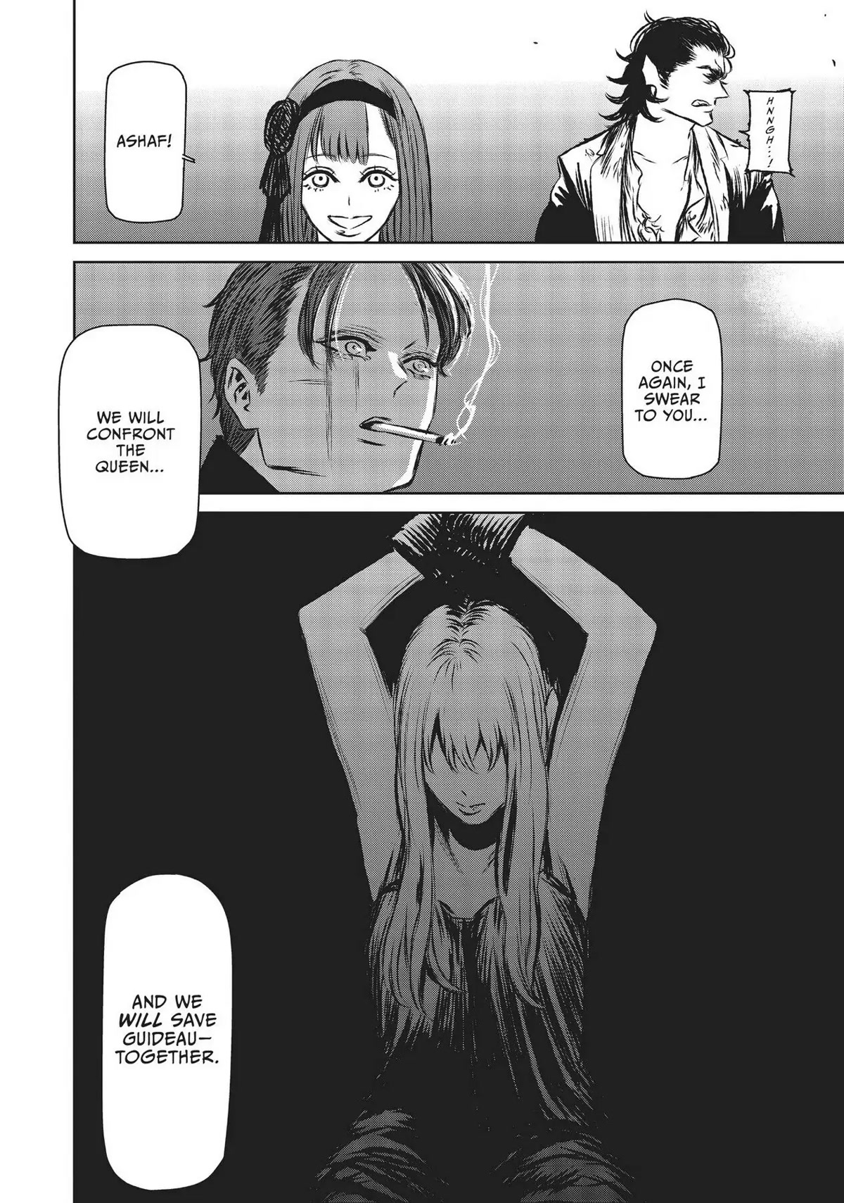 Majo to Yajuu (Satake Kousuke) Chapter 36 page 40 - Chapter 36: Four Levels Below - Act 09