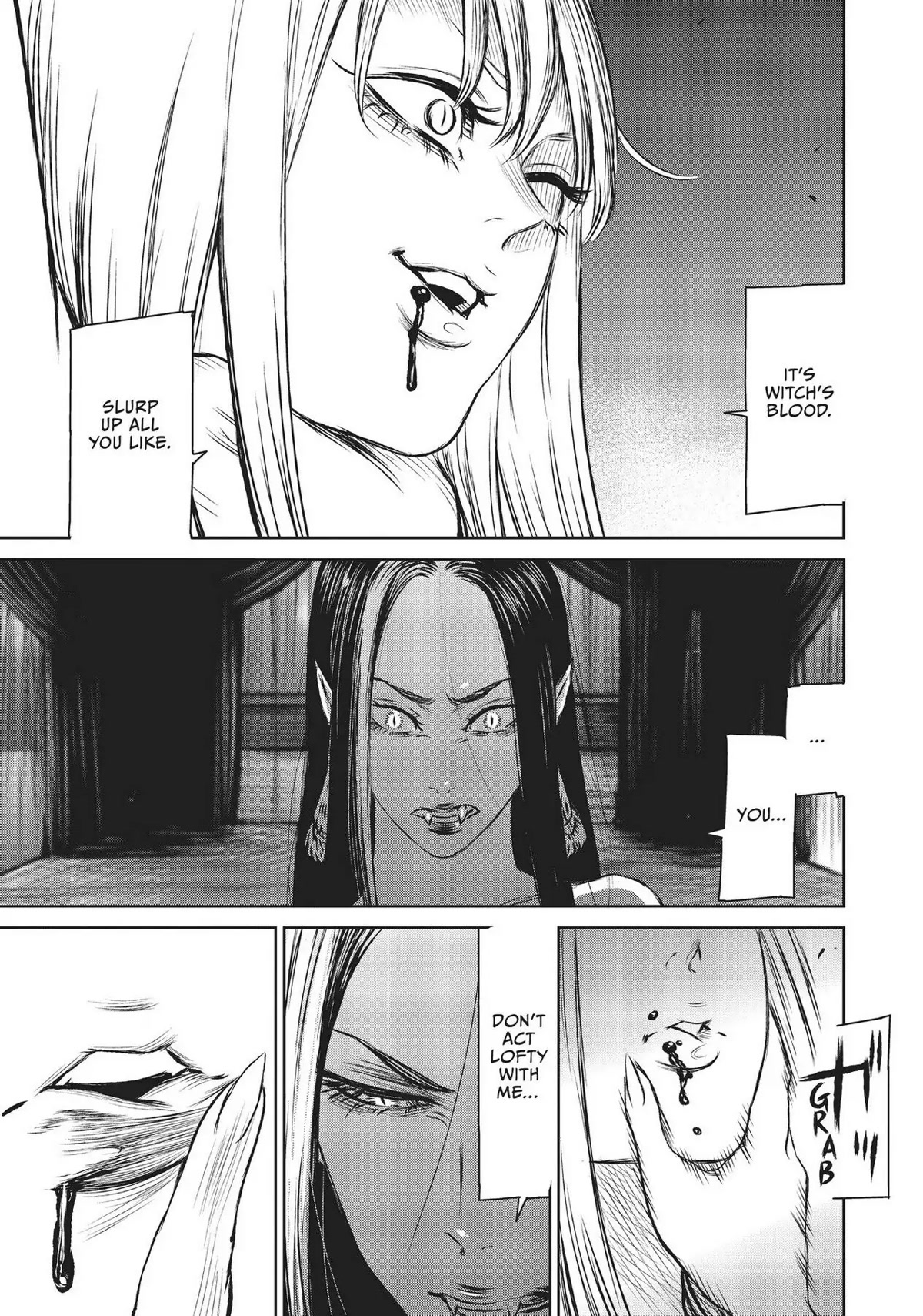 Majo to Yajuu (Satake Kousuke) Chapter 37 page 13 - Chapter 37: Four Levels Below - Act 10