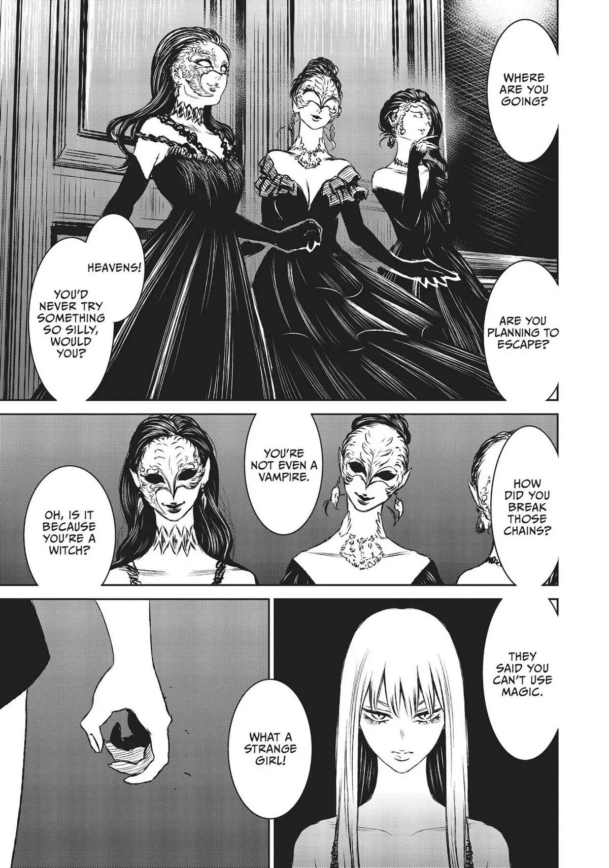 Majo to Yajuu (Satake Kousuke) Chapter 37 page 27 - Chapter 37: Four Levels Below - Act 10