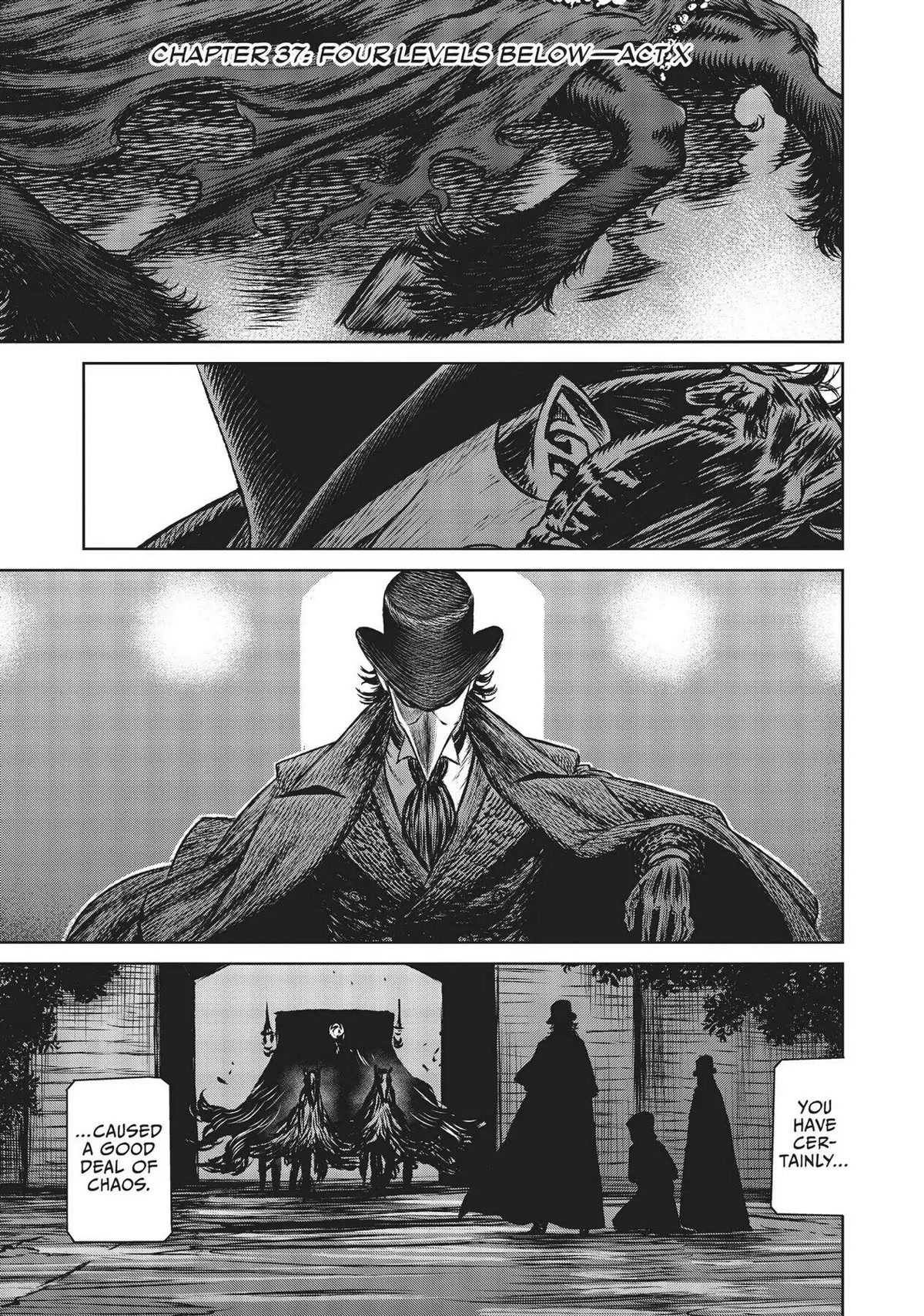 Majo to Yajuu (Satake Kousuke) Chapter 37 page 3 - Chapter 37: Four Levels Below - Act 10