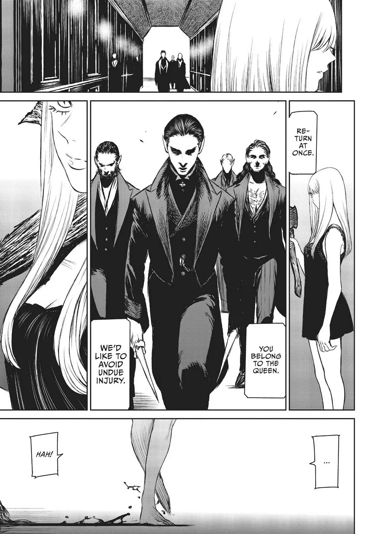 Majo to Yajuu (Satake Kousuke) Chapter 37 page 33 - Chapter 37: Four Levels Below - Act 10