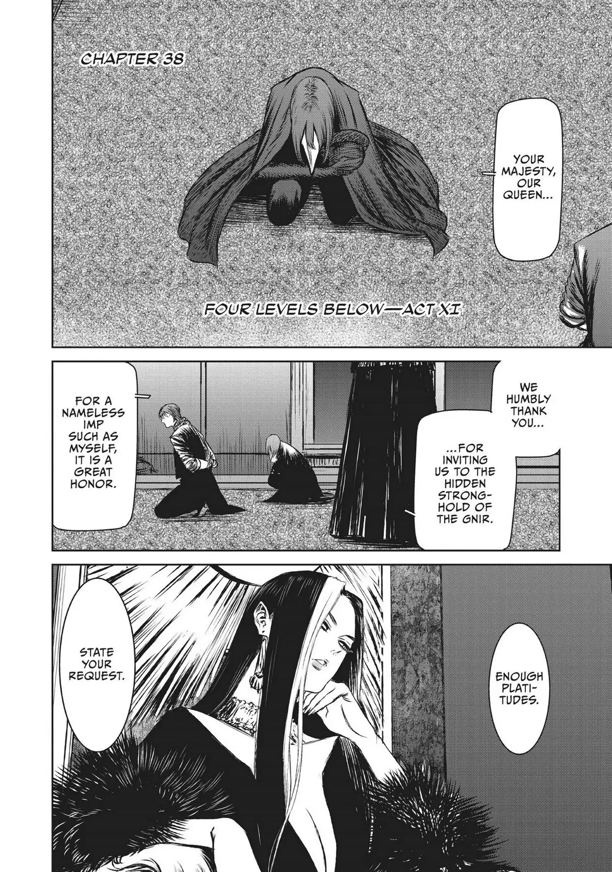 Majo to Yajuu (Satake Kousuke) Chapter 38 page 3 - Chapter 38: Four Levels Below - Act 11