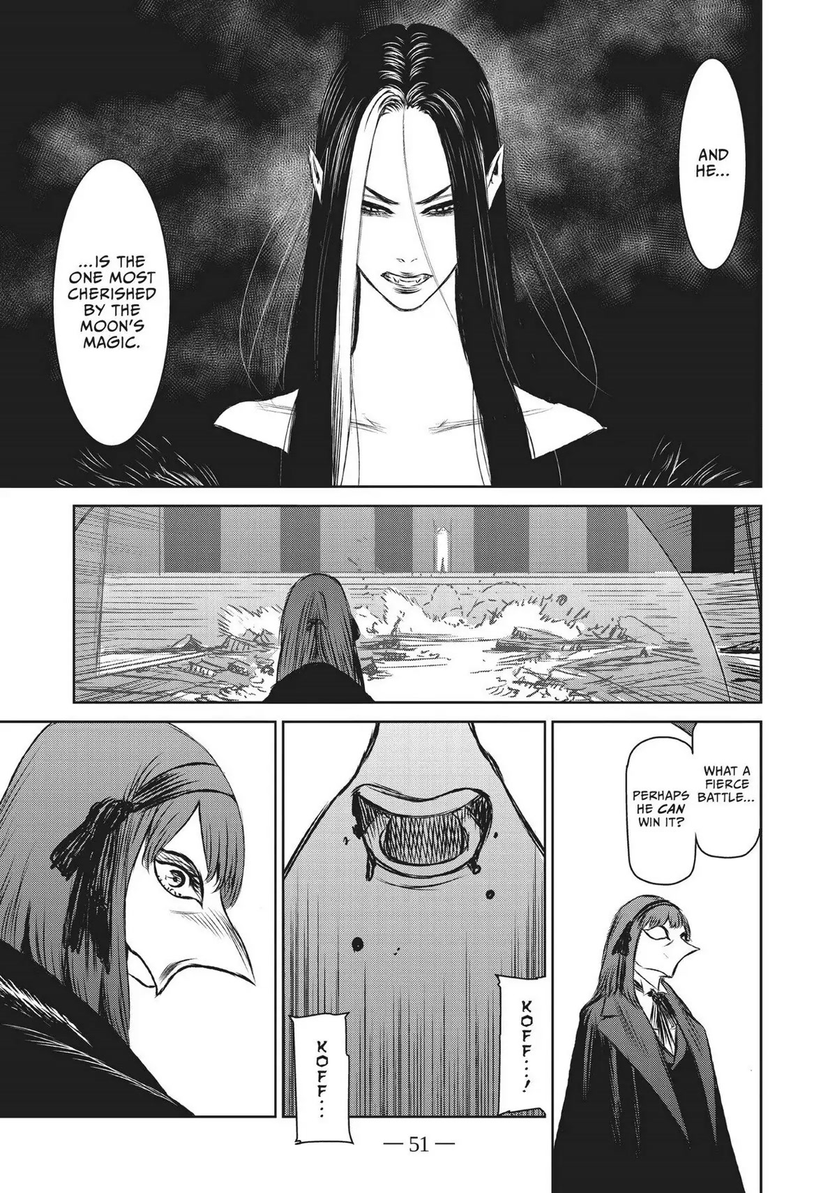 Majo to Yajuu (Satake Kousuke) Chapter 39 page 16 - Chapter 39: Four Levels Below - Act 12