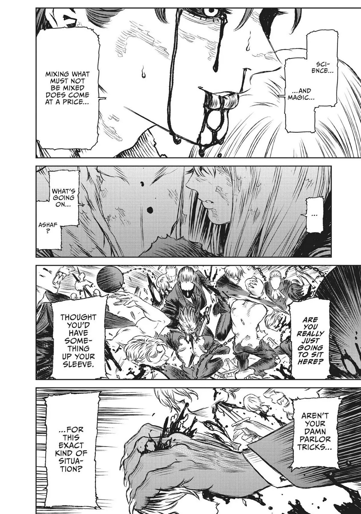 Majo to Yajuu (Satake Kousuke) Chapter 41 page 22 - Chapter 41: Four Levels Below - Final Act