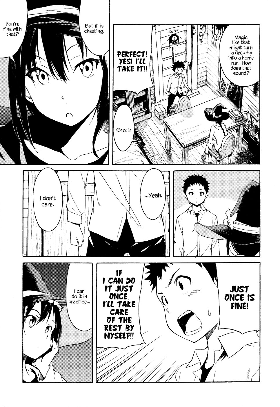 Majo wa Houki de Sora o Tobu Chapter 0 page 11 - Chapter 0 : [One shot]