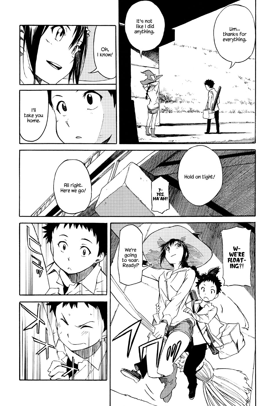 Majo wa Houki de Sora o Tobu Chapter 0 page 15 - Chapter 0 : [One shot]