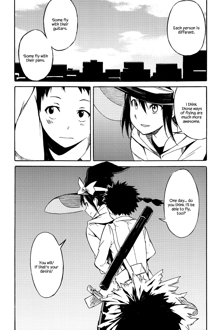 Majo wa Houki de Sora o Tobu Chapter 0 page 18 - Chapter 0 : [One shot]