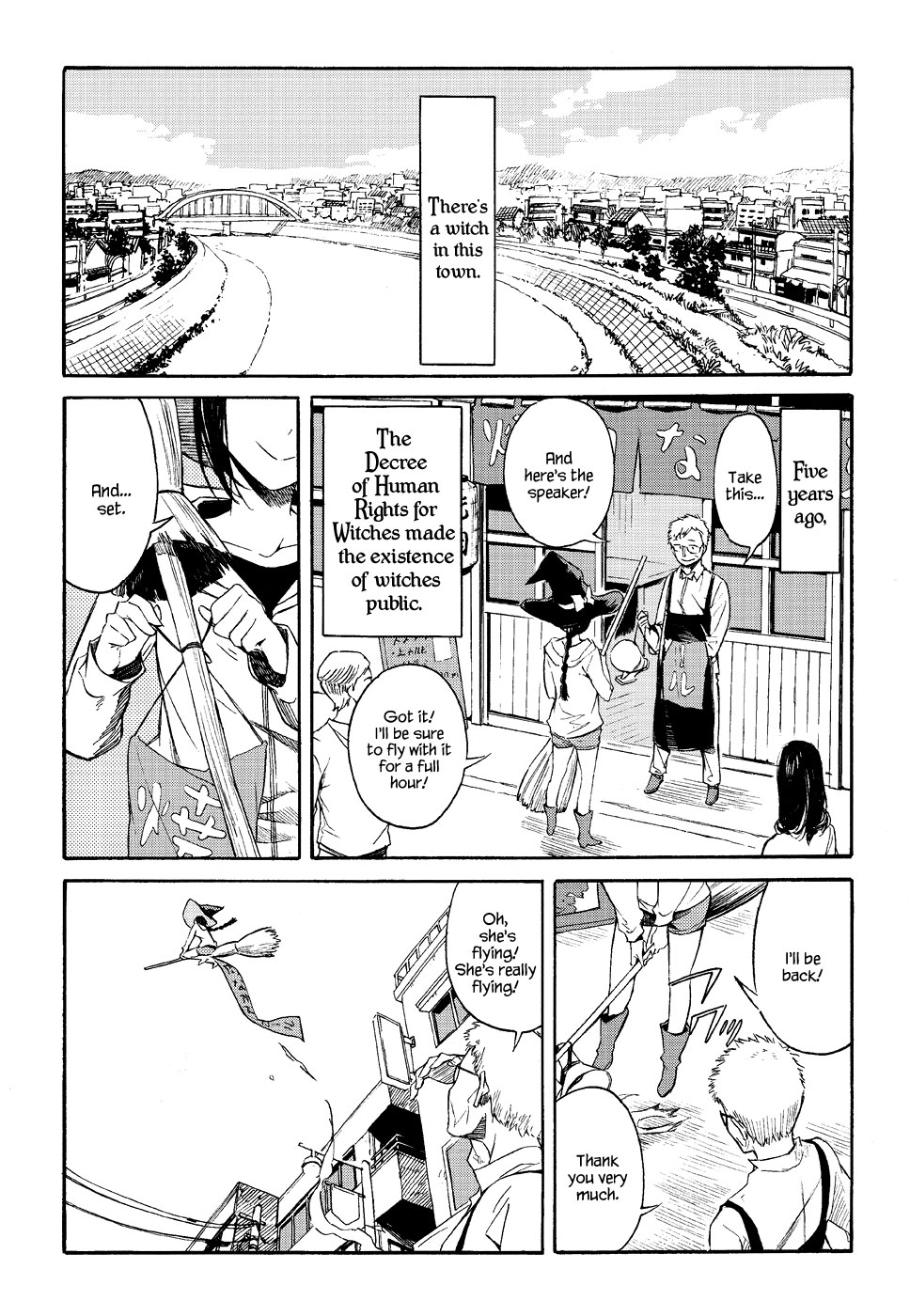 Majo wa Houki de Sora o Tobu Chapter 0 page 3 - Chapter 0 : [One shot]