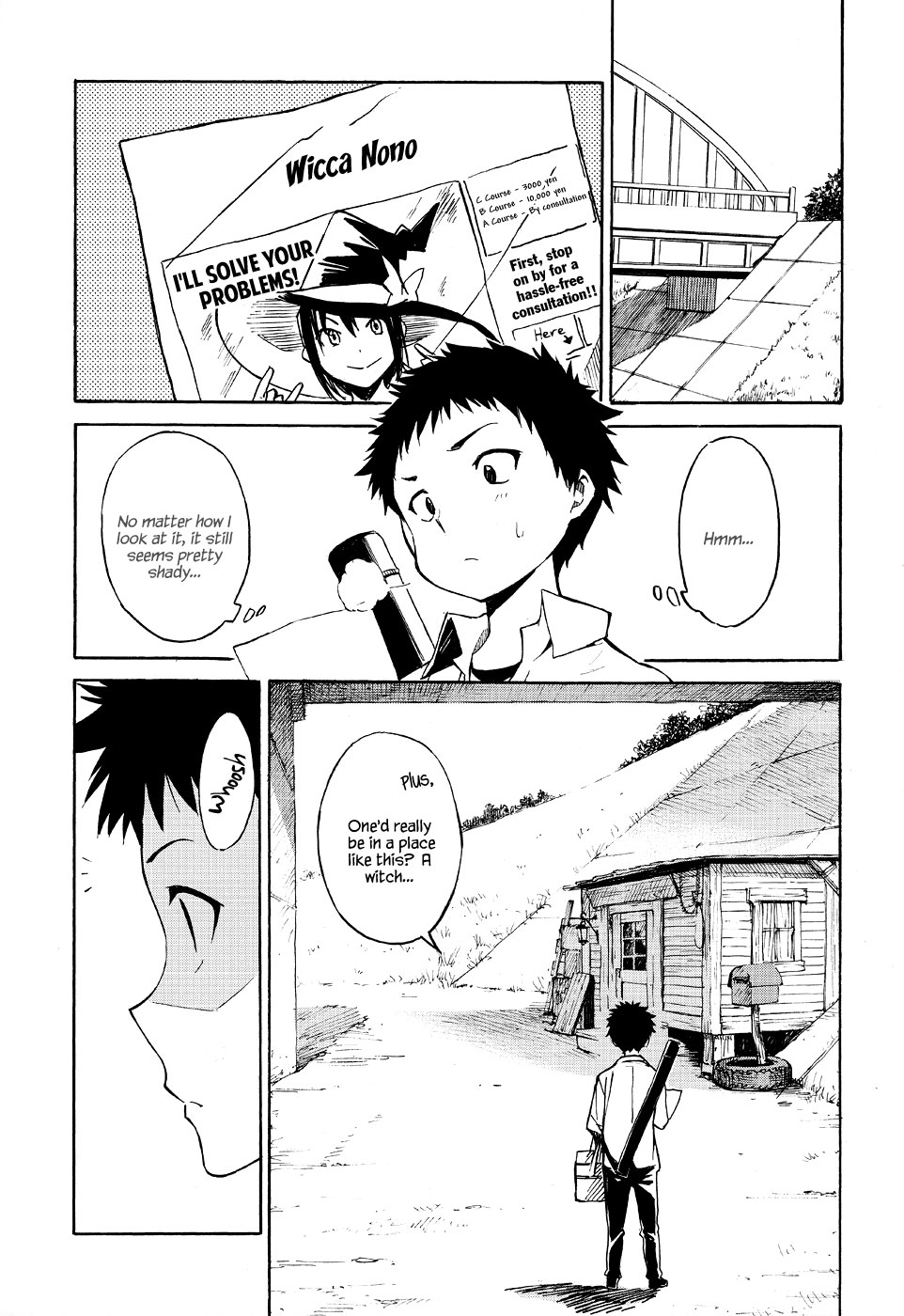 Majo wa Houki de Sora o Tobu Chapter 0 page 5 - Chapter 0 : [One shot]