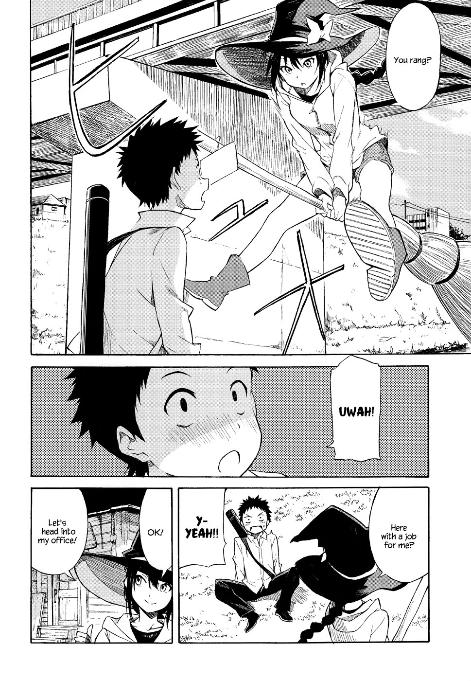 Majo wa Houki de Sora o Tobu Chapter 0 page 6 - Chapter 0 : [One shot]