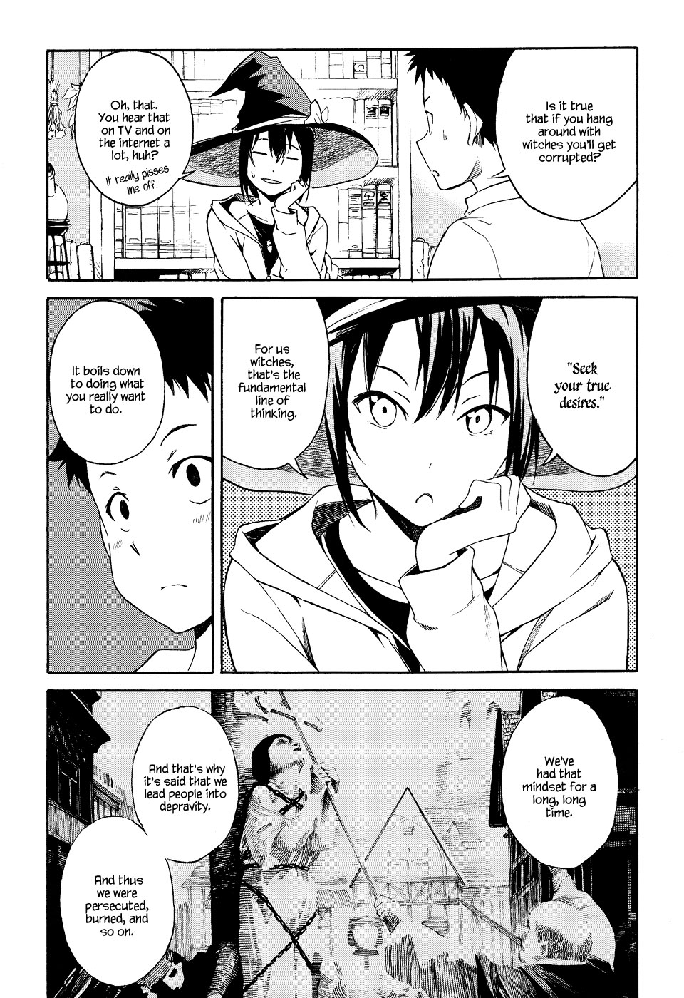 Majo wa Houki de Sora o Tobu Chapter 0 page 8 - Chapter 0 : [One shot]