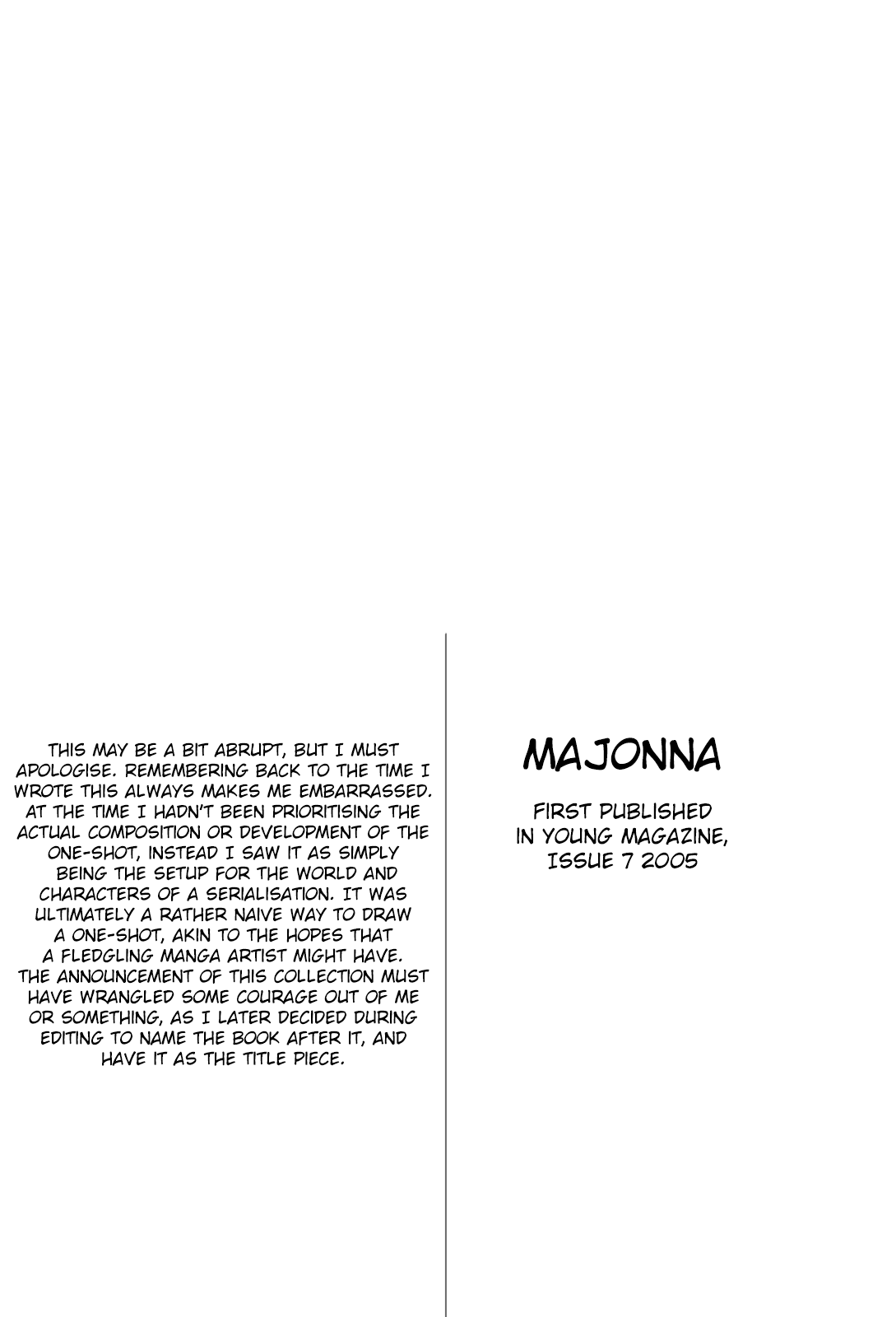 Majonna - Mikamoto Rei Extra Works Chapter 1 page 28 - Chapter 1: Majonna