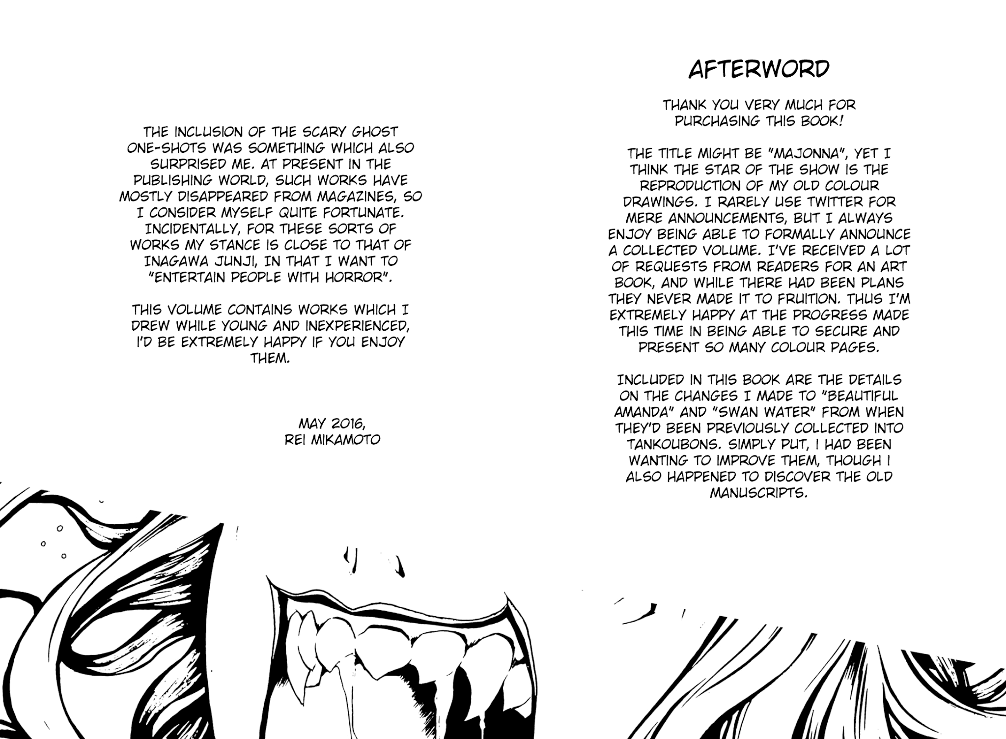 Majonna - Mikamoto Rei Extra Works Chapter 10 page 17 - Chapter 10: The Dark, Creeping Sound [END]
