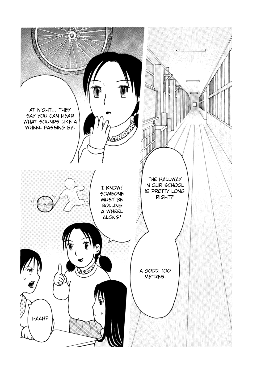 Majonna - Mikamoto Rei Extra Works Chapter 7 page 4 - Chapter 7: The Thing Which Passed Along the Hallway at Night