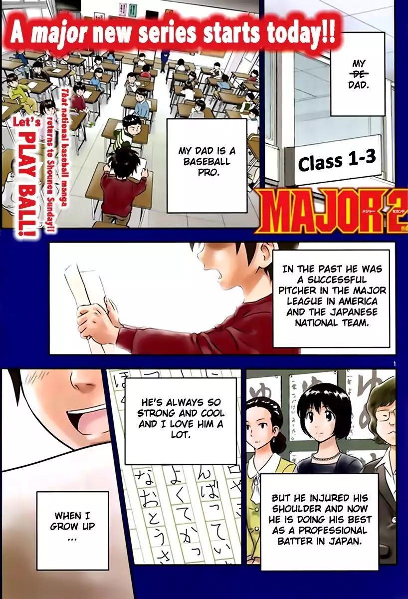 Major 2nd Chapter 1 page 2 - Chapter 1: Daigo's Dream