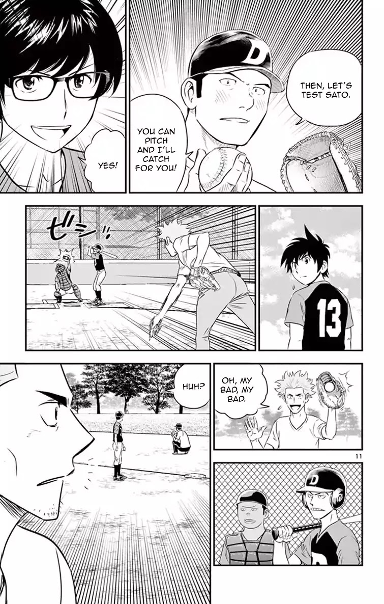 Major 2nd Chapter 11 page 12 - Chapter 11: Pitching test
