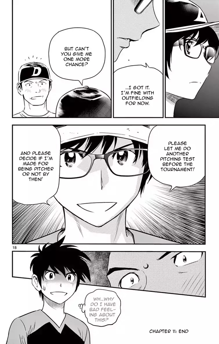 Major 2nd Chapter 11 page 19 - Chapter 11: Pitching test