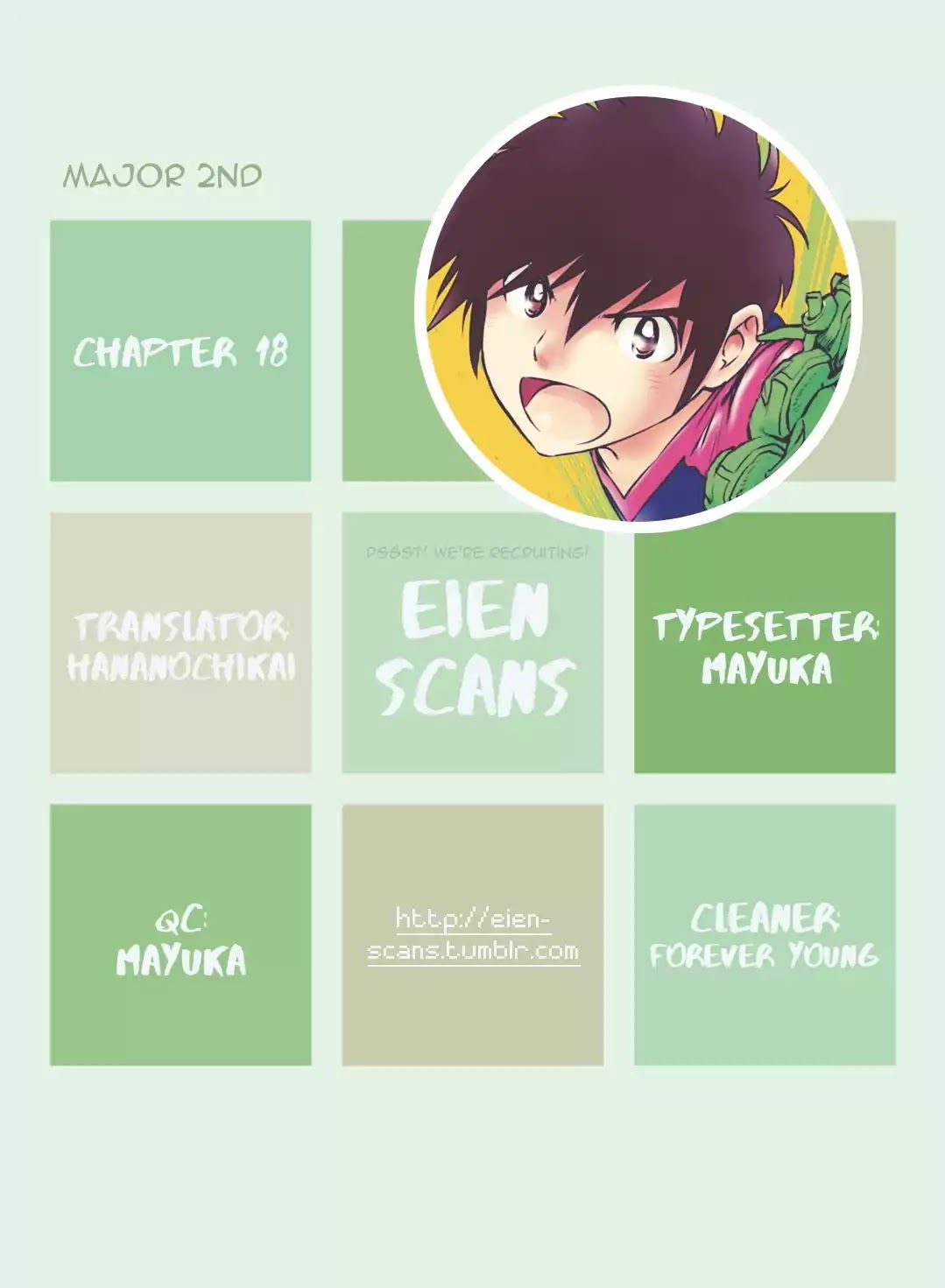 Major 2nd Chapter 18 page 1 - Chapter 18: It's a lie!!