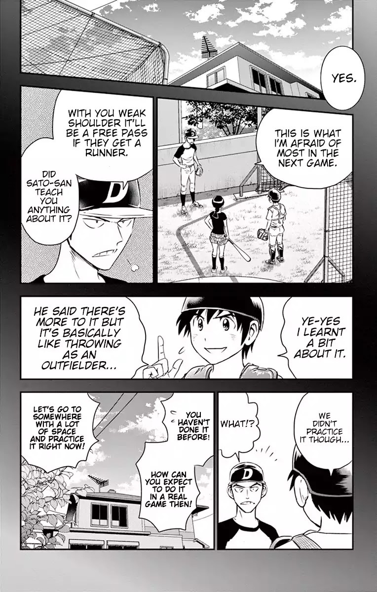 Major 2nd Chapter 40 page 9 - Chapter 40: Base Stealing Counter Plan