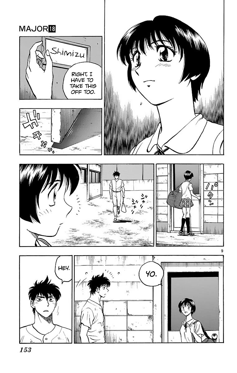 Major Chapter 158 page 9 - Chapter 158: Shimizu's Firing Up