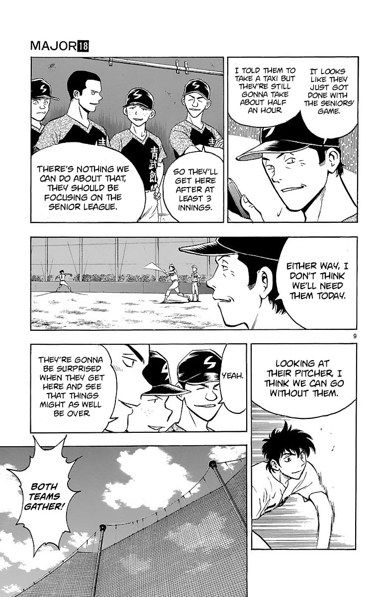 Major Chapter 159 page 9 - Chapter 159: The Overwhelming Strength of Seibukan