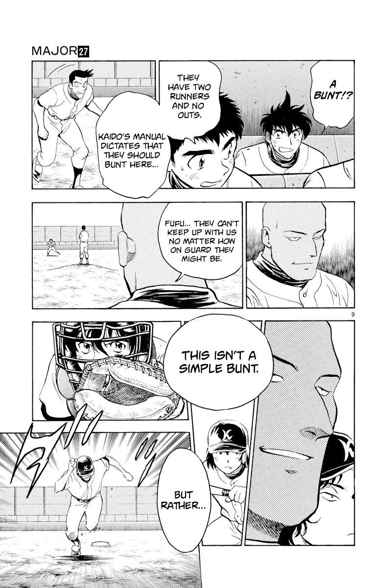 Major Chapter 240 page 9 - Chapter 240: Toshiya's Counterattack