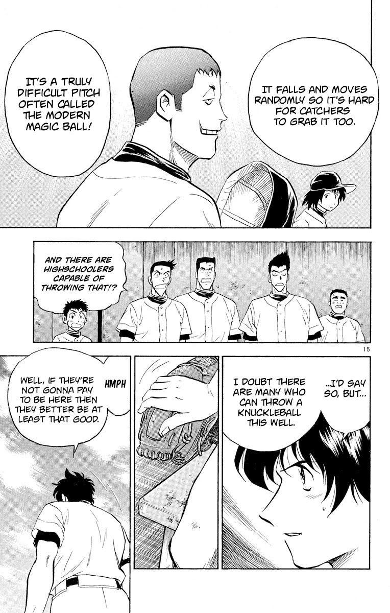 Major Chapter 248 page 15 - Chapter 248: Knuckleballer