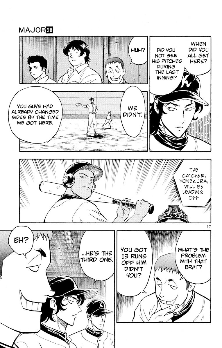 Major Chapter 248 page 17 - Chapter 248: Knuckleballer