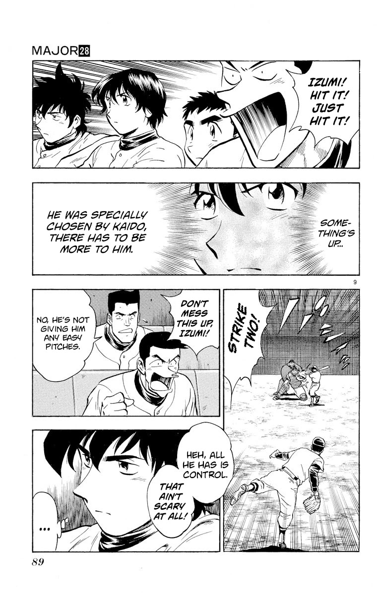 Major Chapter 248 page 9 - Chapter 248: Knuckleballer