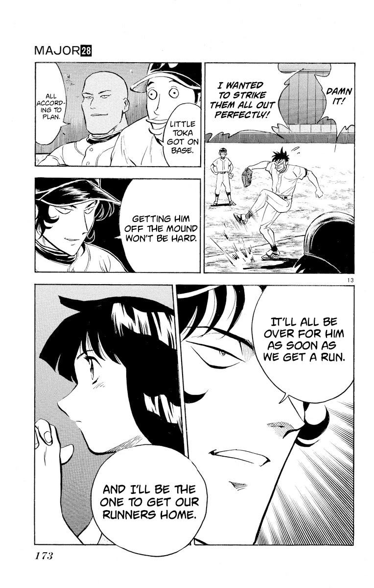 Major Chapter 252 page 12 - Chapter 252: Goro vs Kaido's Baseball