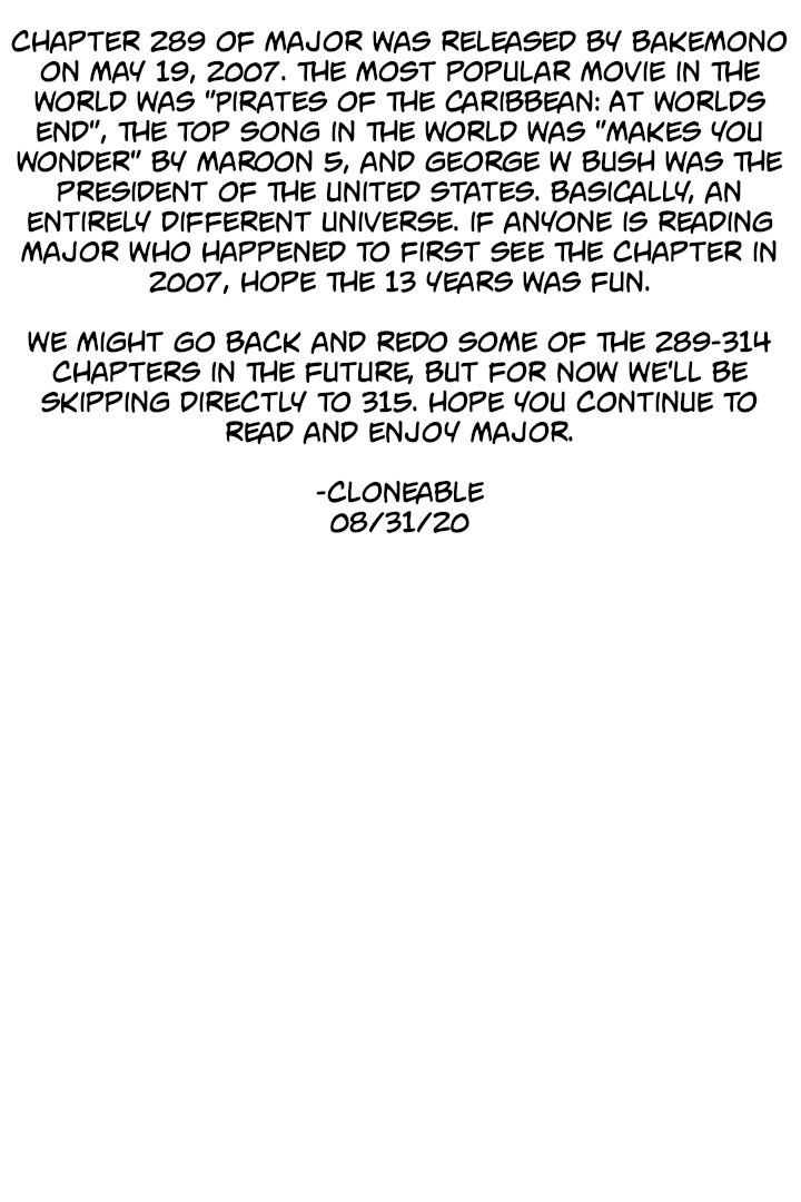 Major Chapter 288 page 1 - Chapter 288: Goro's Intention