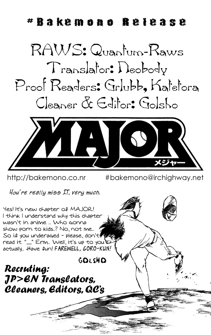 Major Chapter 290 page 1 - Chapter 290: Farewell