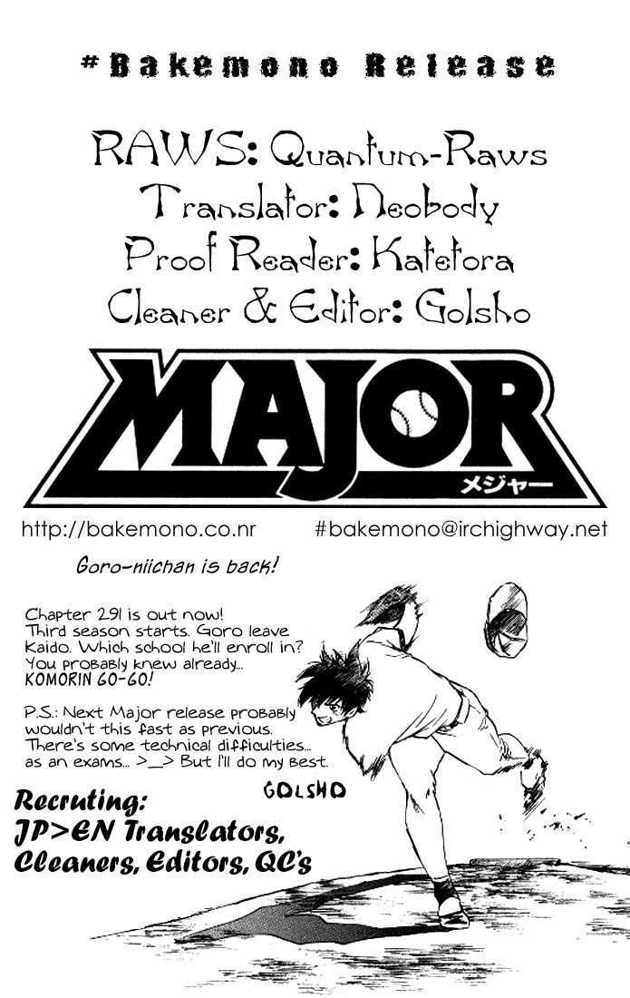 Major Chapter 291 page 1 - Chapter 291: I'M Not the Only One