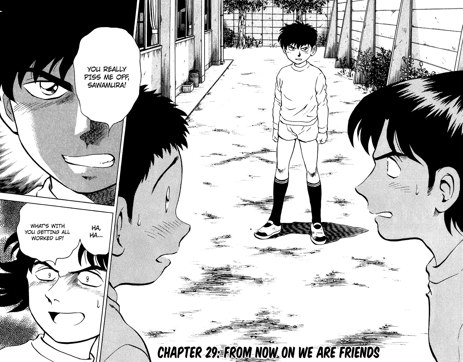 Major Chapter 30 page 1 - Chapter 30 : From Now, On We Are Friends