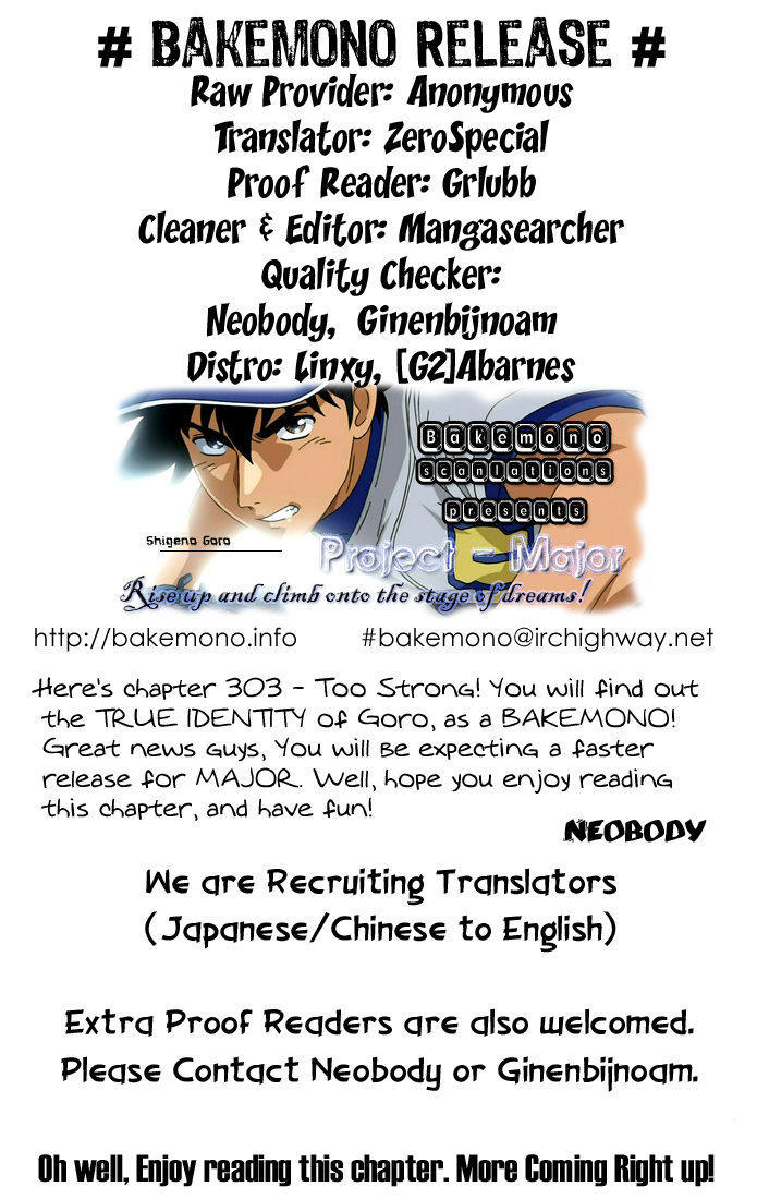 Major Chapter 303 page 1 - Chapter 303: Amazing
