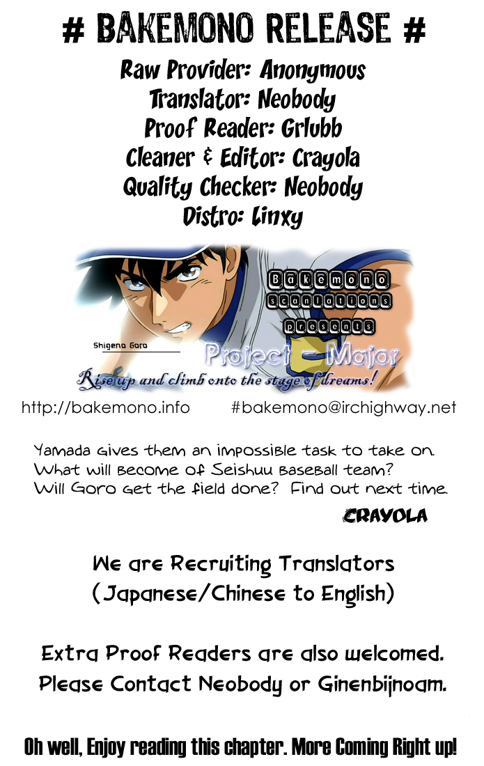 Major Chapter 310 page 1 - Chapter 310: Reserved Baseball Field