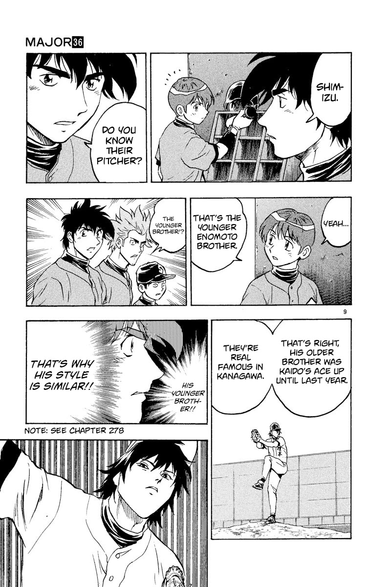Major Chapter 321 page 9 - Chapter 321: The Match Against The Second Team Begins!