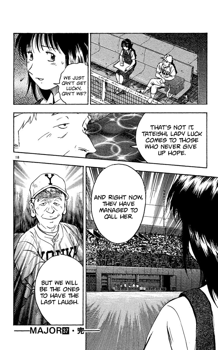 Major Chapter 337 page 18 - Chapter 337: Batter #5, First Baseman Miyazaki