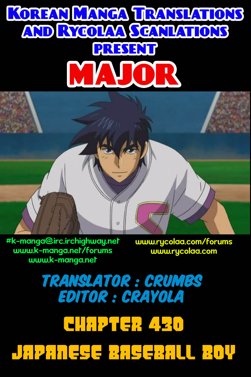 Major Chapter 430 page 1 - Chapter 430: Japanese Baseball Boy