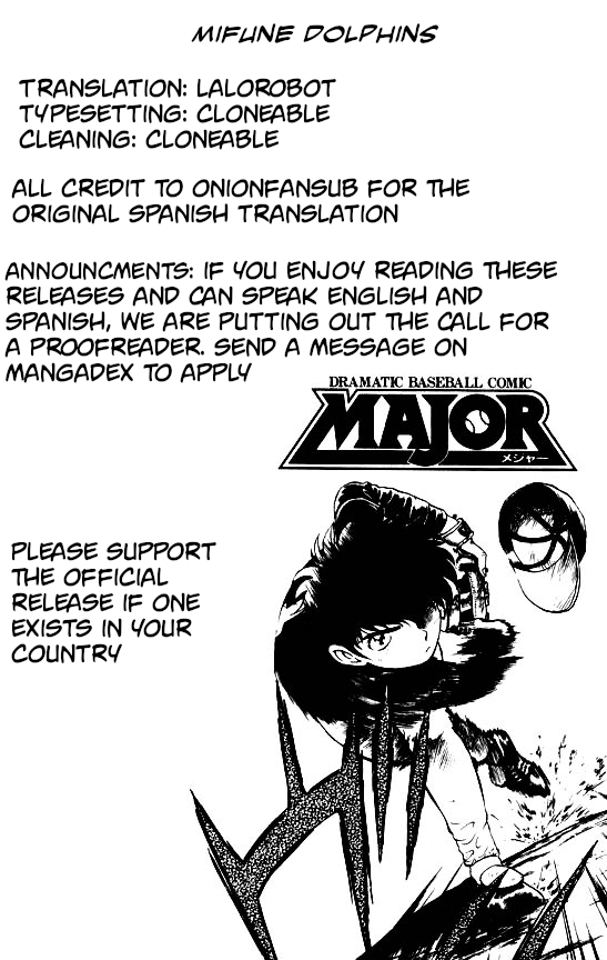 Major Chapter 73 page 1 - Chapter 73: White Dots on a Blue Sky