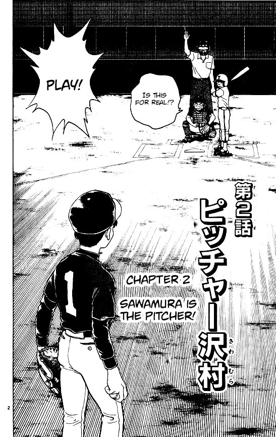 Major Chapter 89 page 2 - Chapter 89: Sawamura is the Pitcher!