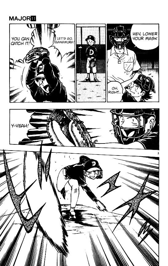 Major Chapter 89 page 3 - Chapter 89: Sawamura is the Pitcher!