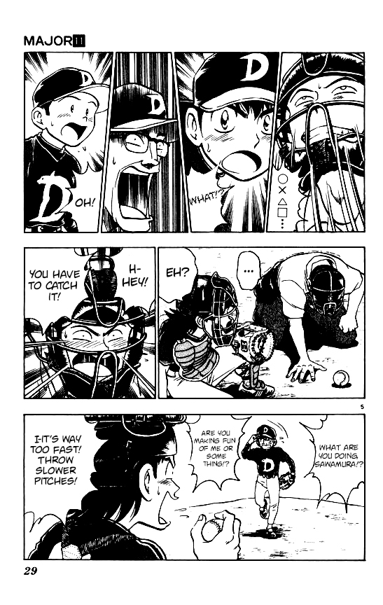 Major Chapter 89 page 5 - Chapter 89: Sawamura is the Pitcher!