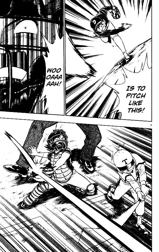 Major Chapter 89 page 7 - Chapter 89: Sawamura is the Pitcher!