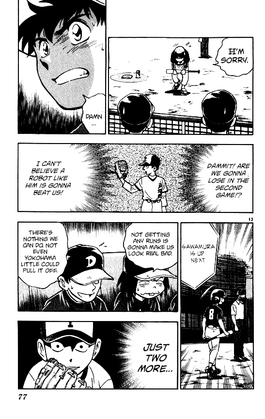 Major Chapter 91 page 13 - Chapter 91: How is a Forkball Thrown?