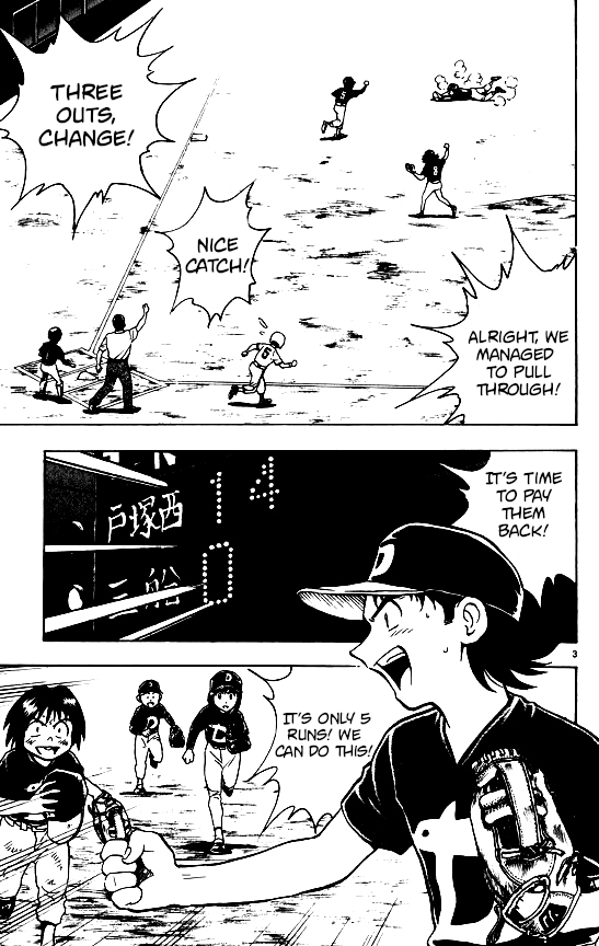 Major Chapter 91 page 3 - Chapter 91: How is a Forkball Thrown?